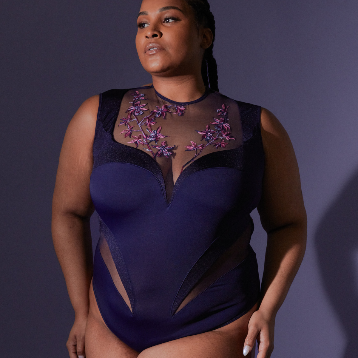 Thistle and Spire Cyrene Bodysuit in Galaxy