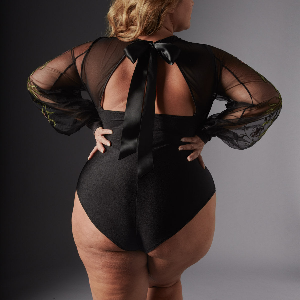 Meg Bodysuit  Black - Thelma & Thistle