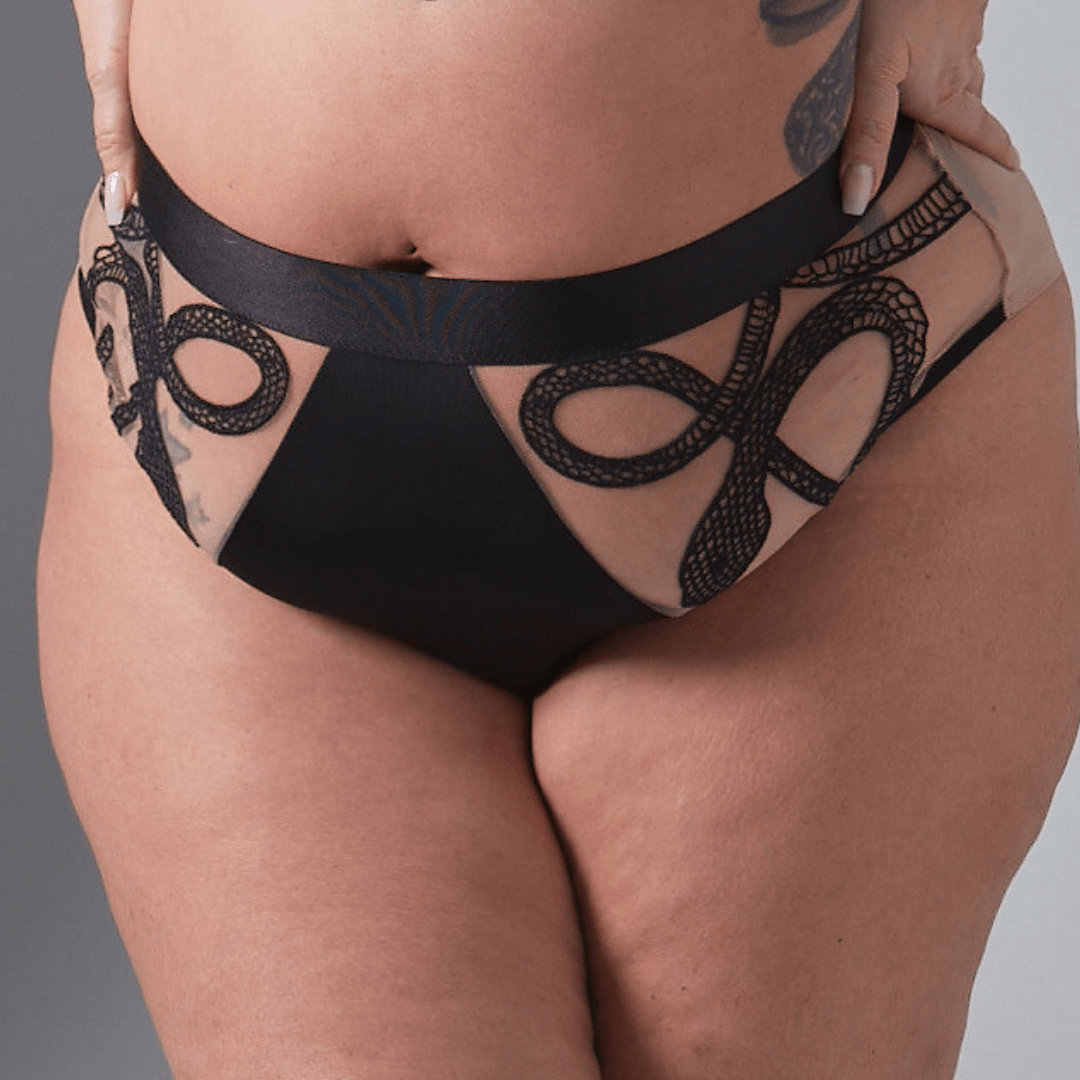 Medusa Thong: Butterscotch by Thistle & Spire I Passionfruit