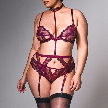 Thistle and Spire Kane Bra Cherry – Belle Mode Intimates